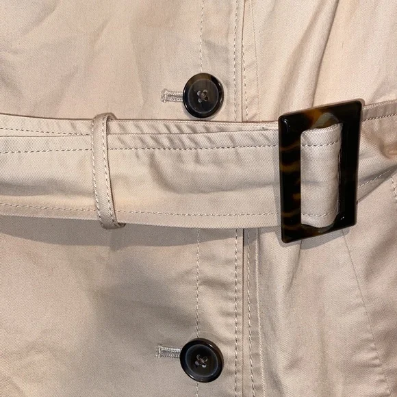 Banana Republic Classic Trench Coat • Size M • Tailored Double-Breasted - Picture 5 of 6